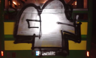 Graffiti Bombing - Photo by DOVE1