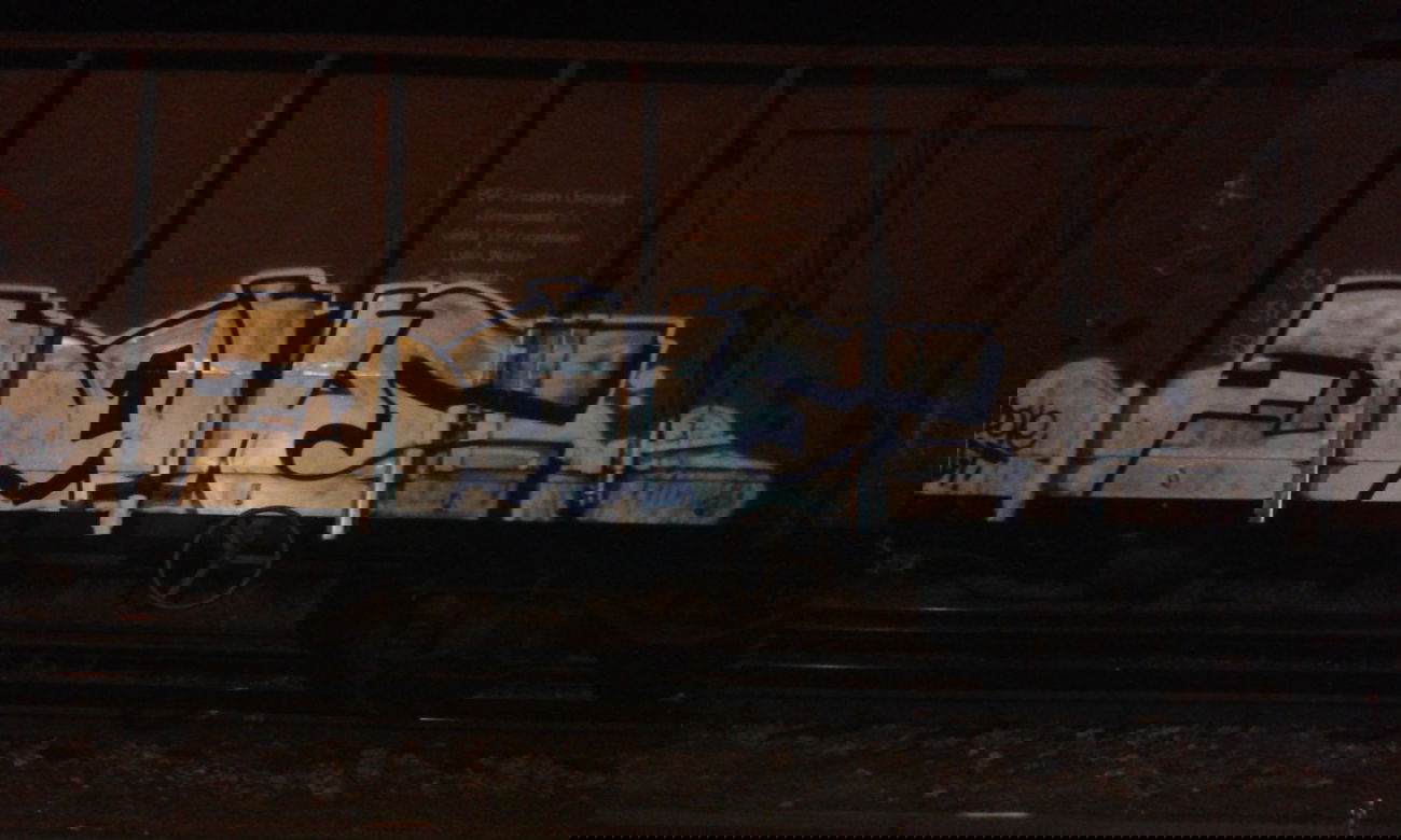 Graffiti Train - Photo by DOVE1