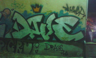 Graffiti Bombing - Photo by DOVE1 - 2015 (2015)