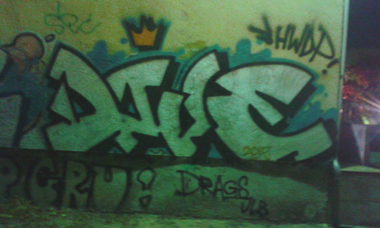 Graffiti Bombing - Photo by DOVE1 - 2015 (2015)