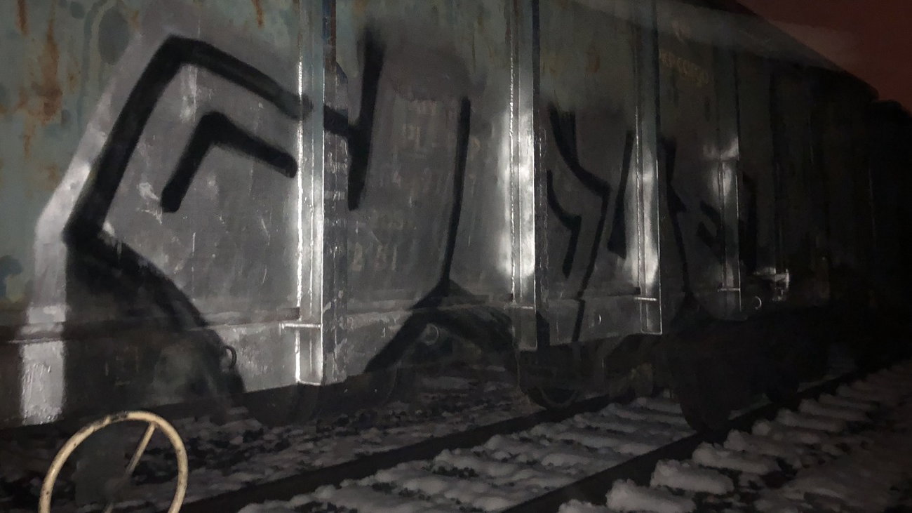 Graffiti Train - Photo by DOVES1