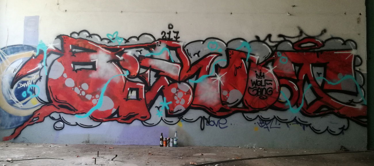 Graffiti Wall - Photo by DRCOOPER - biernot (2017)