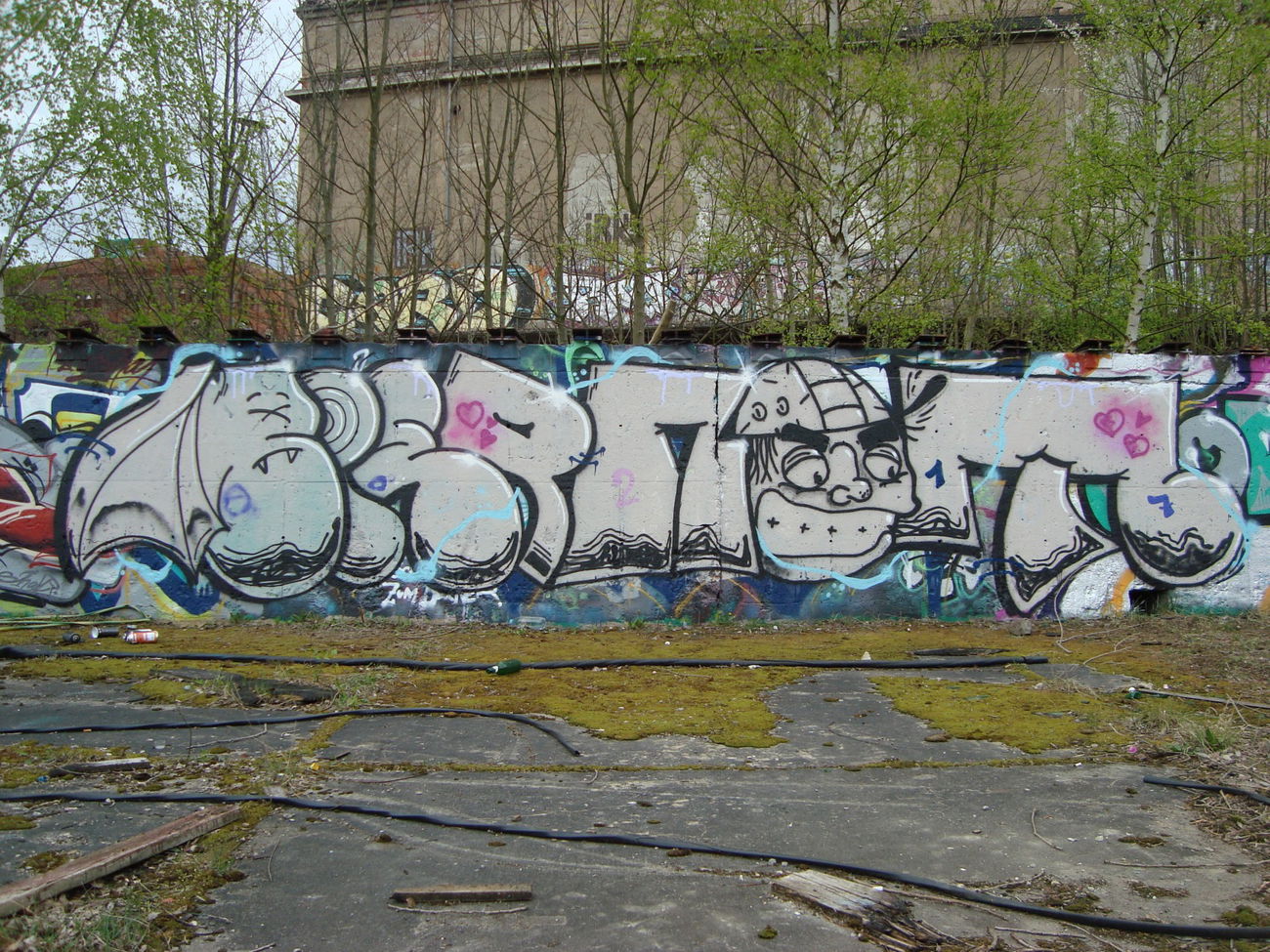 Graffiti Bombing - Photo by DRCOOPER - Biernot (2017)