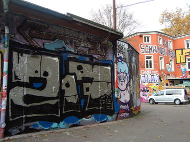 Graffiti Wall - Photo by DRCOOPER - 217, leipzig (2016)