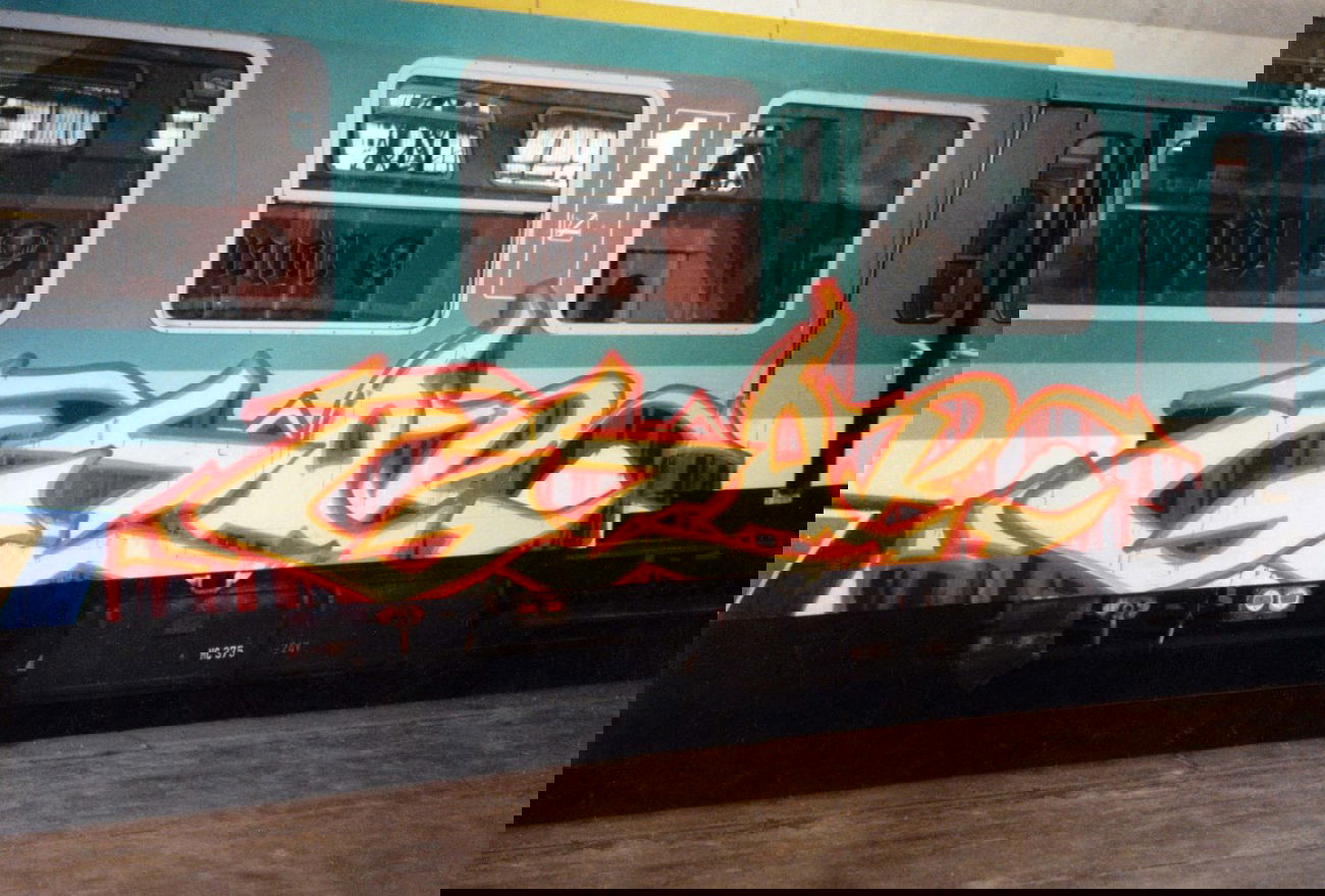 Graffiti Train - Photo by DRESDEN - Gear