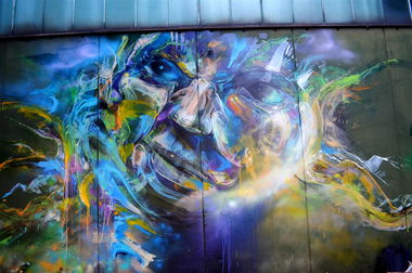 Graffiti Artwork - Photo by DRIBS - bird, DRIBS
