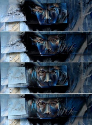 Graffiti Wall in Recklinghausen - Photo by DRIBS - DRIBS, bird