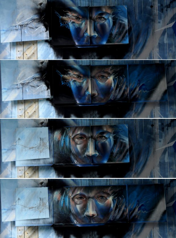 Graffiti Wall in Recklinghausen - Photo by DRIBS - DRIBS, bird