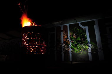 Graffiti Wall - Photo by DRIBS - DRIBS;, BIRD