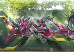 Graffiti Wall - Photo by DRIBS - bird