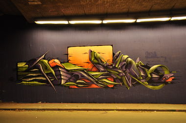 Graffiti Wall - Photo by DRIBS