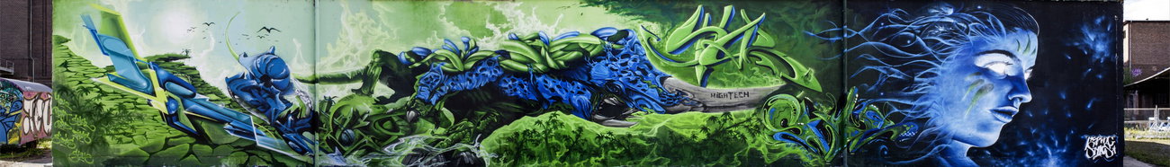 Graffiti Wall - Photo by DRIBS - your, roka, silaz (2015)