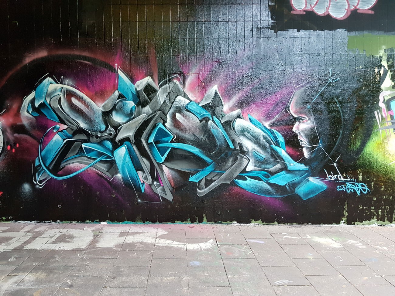 Graffiti Wall - Photo by DRIBS (2017)