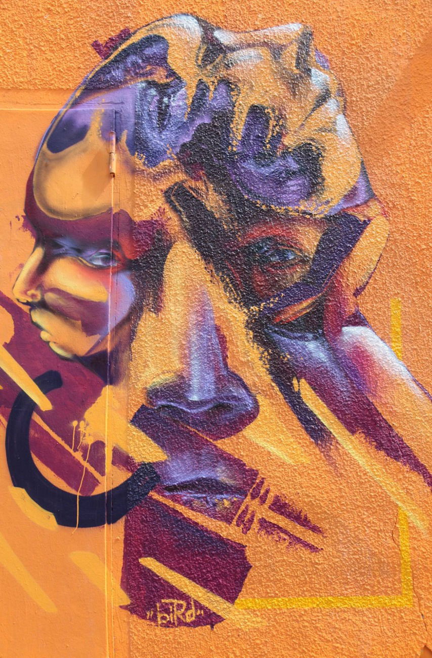 Graffiti Wall - Photo by DRIBS - BIRD, Mücke32 (2016)