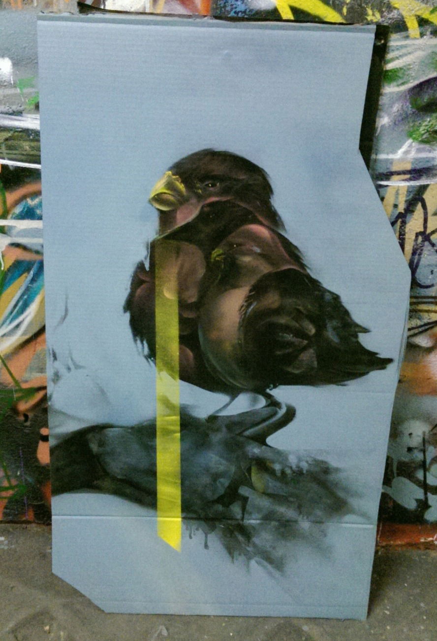 Graffiti Sketch - Photo by DRIBS - BIRD (2015)