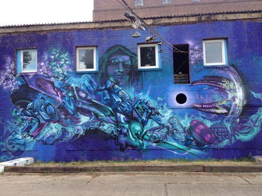 Graffiti Wall - Photo by DRIBS - Your, Mücke32, Bird (2016)