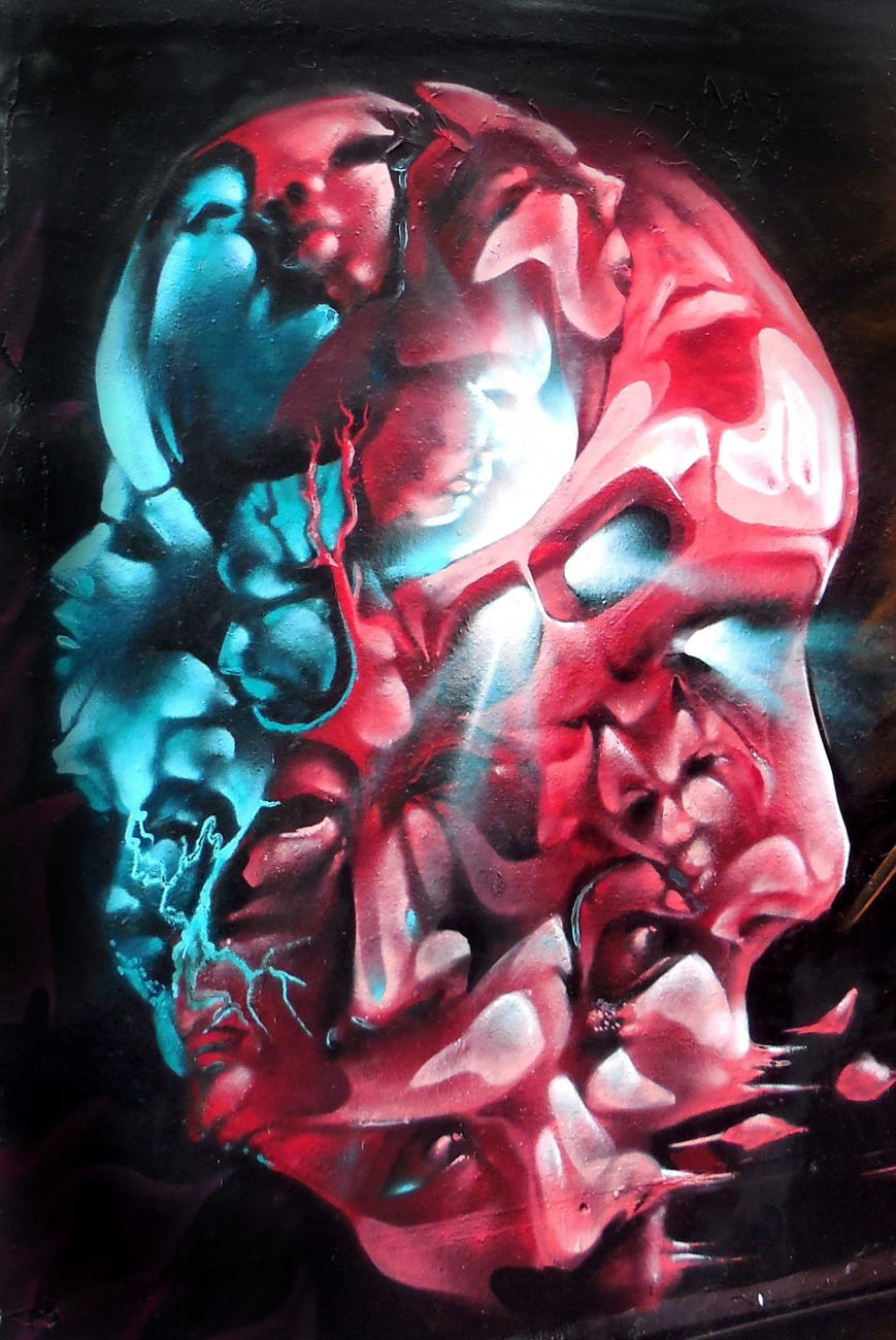 Graffiti Wall - Photo by DRIBS - Silaz, Bird (2015)