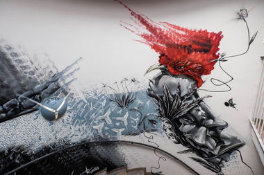 Graffiti Wall - Photo by DRIBS - BIRD, Robertone (2015)