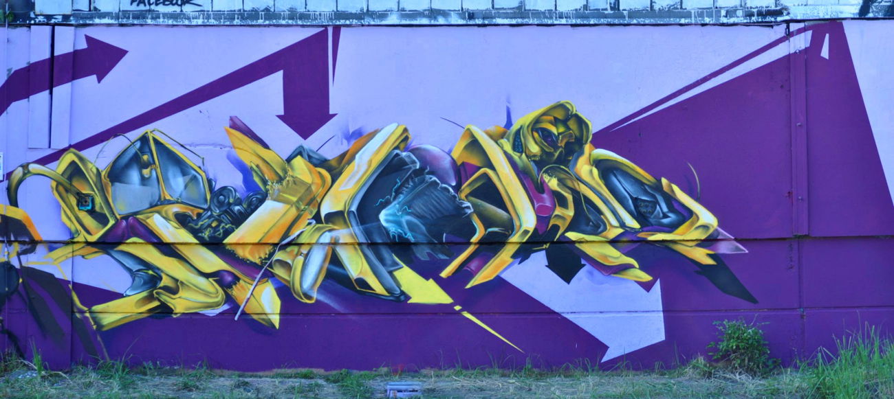 Graffiti Wall - Photo by DRIBS (2014)