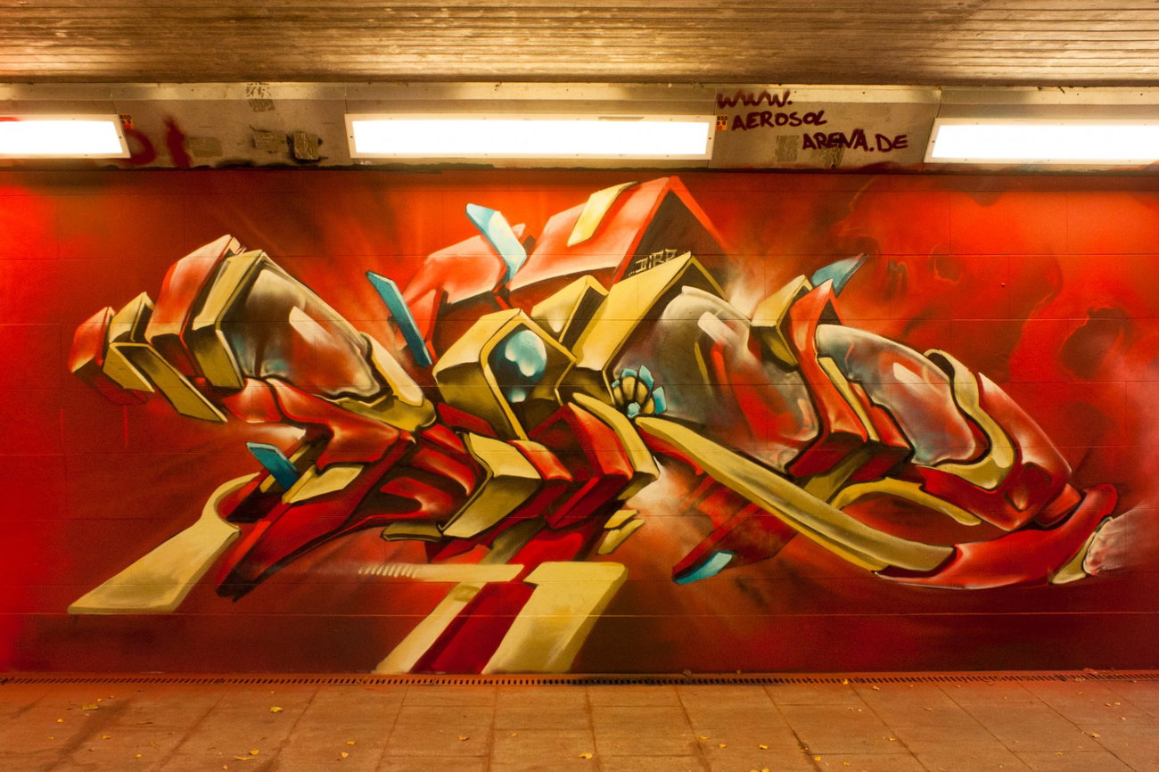 Graffiti Wall - Photo by DRIBS (2018)