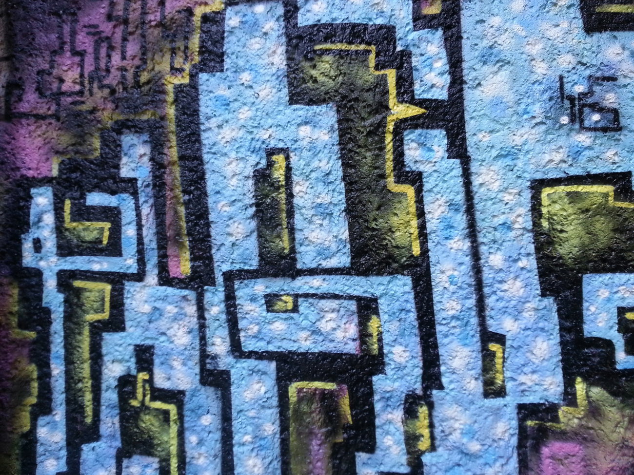 Graffiti Wall - Photo by DRIVE - QRIN, DETAIL