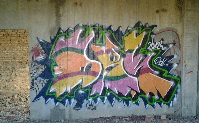 Graffiti Wall - Photo by DRK - drk, drake