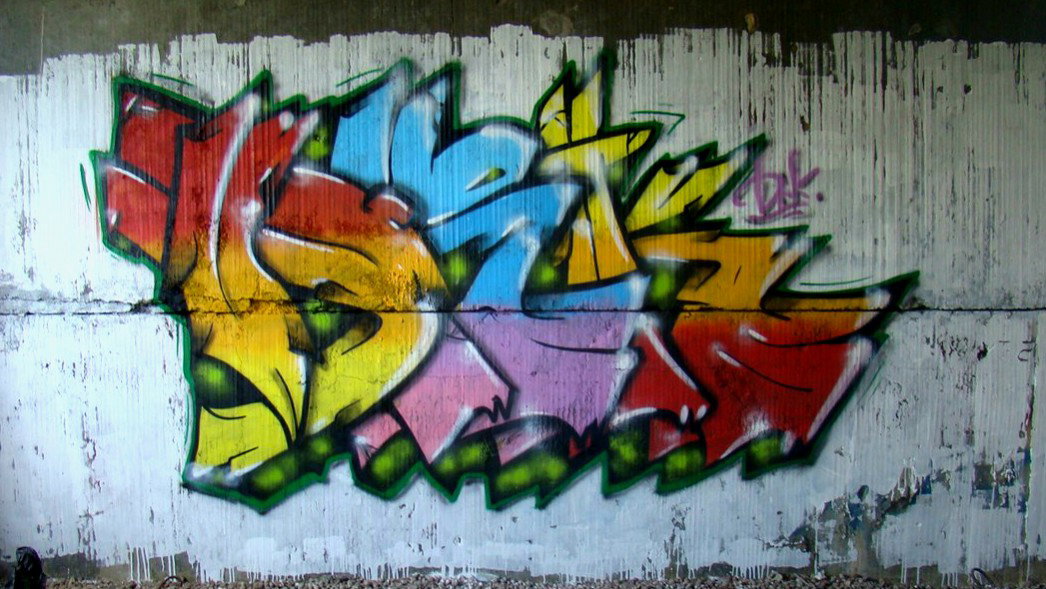 Graffiti Wall - Photo by DRK - drk, drake