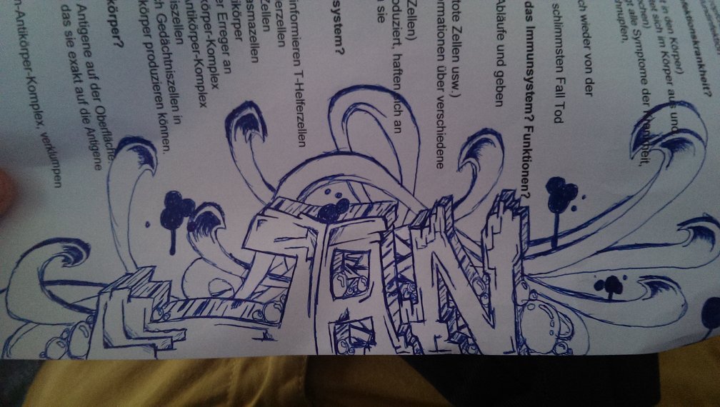 Graffiti Sketch - Photo by DSN (2014)