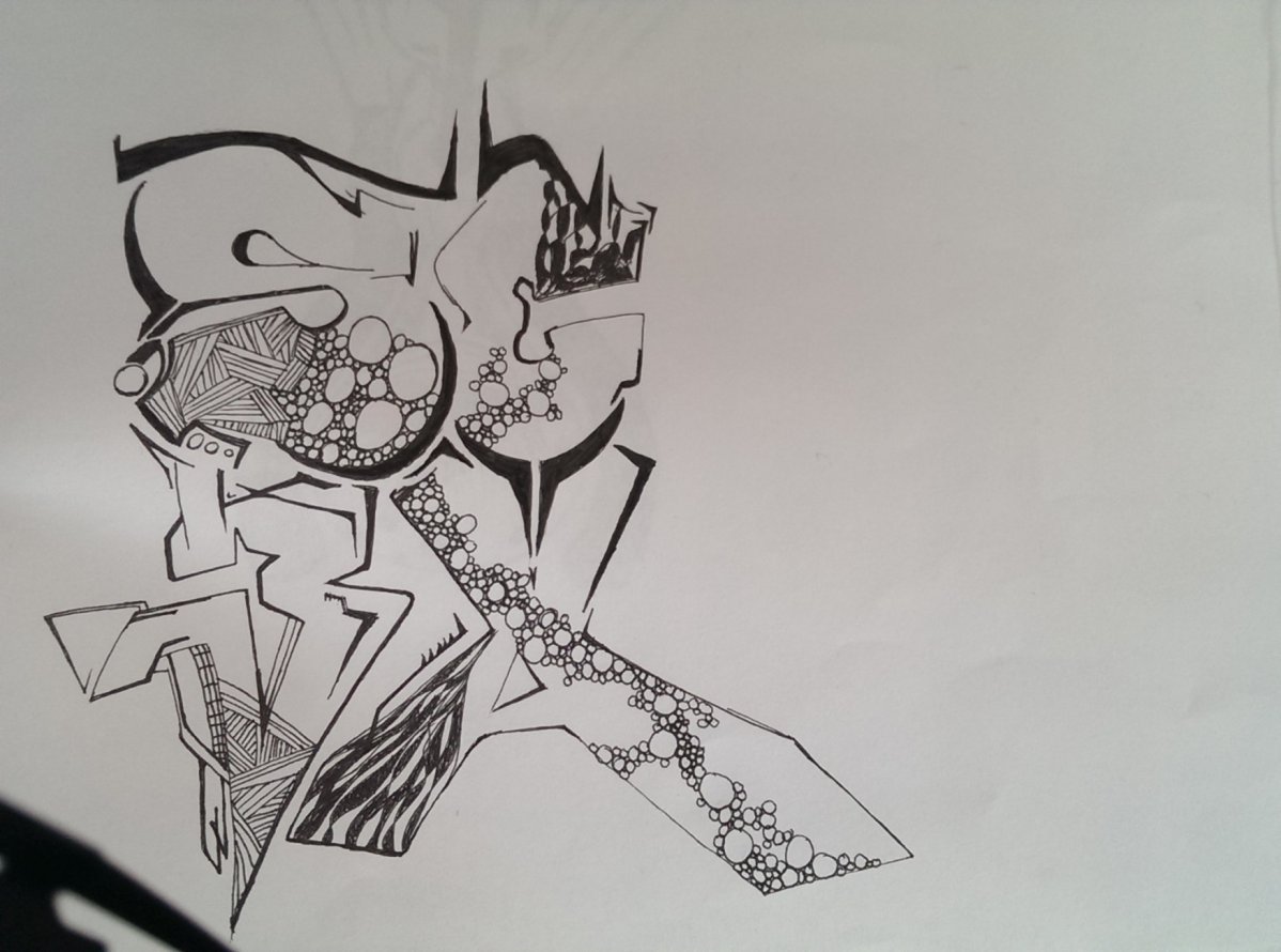 Graffiti Sketch - Photo by DSN (2015)