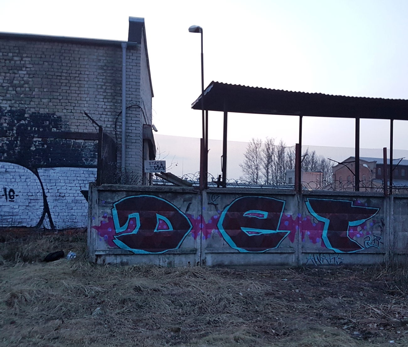 Graffiti Wall - Photo by DTR1 - Latvia, lvgraffiti (2017)