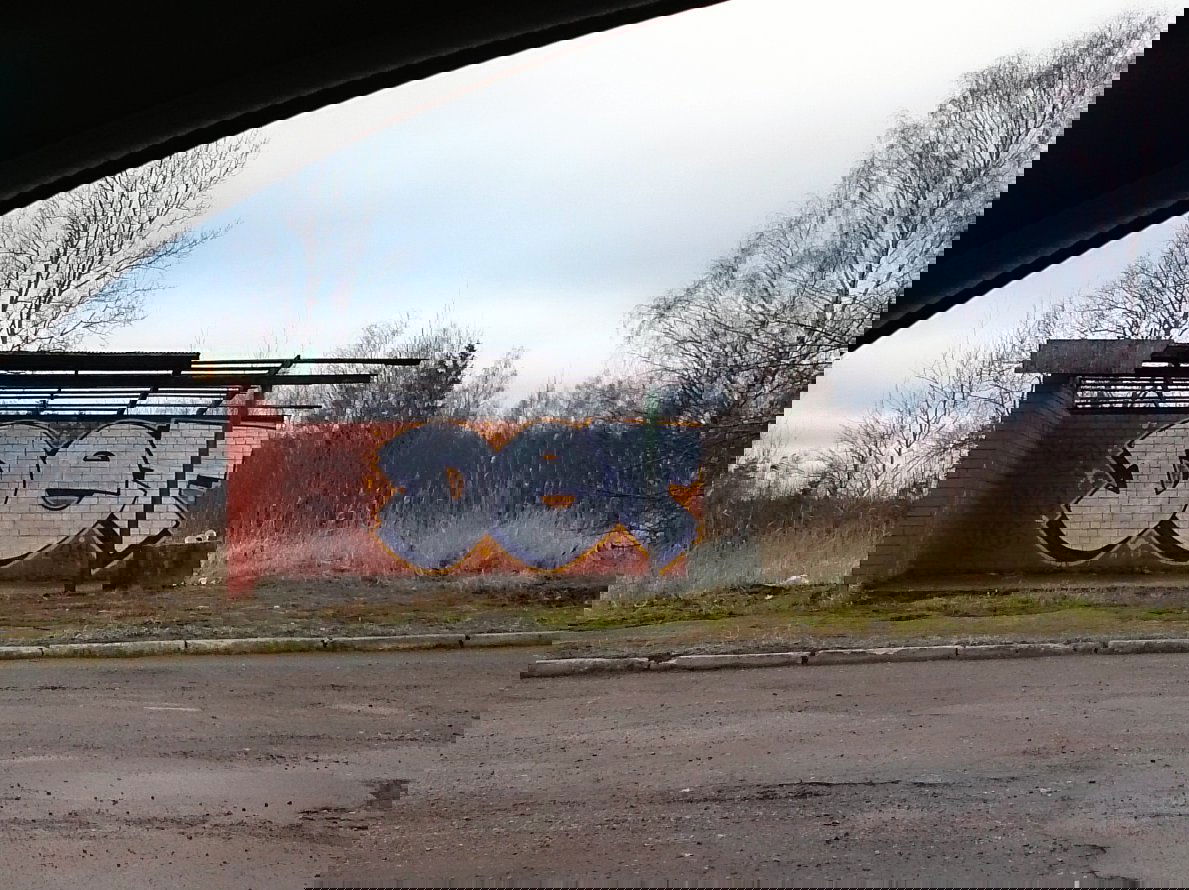Graffiti Wall - Photo by DTR1 - Latvia, Det (2014)