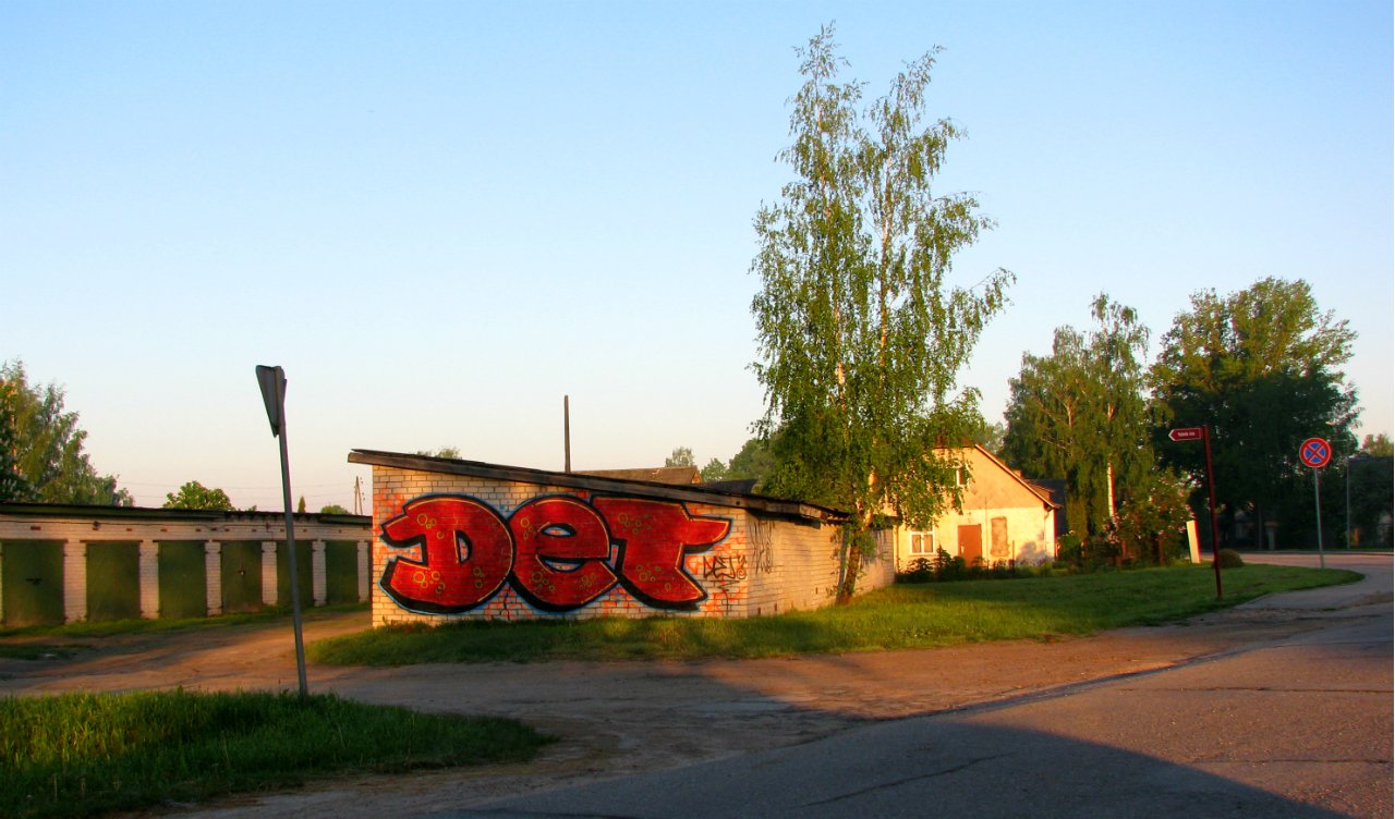 Graffiti Wall - Photo by DTR1 - Latvia, simple, street (2014)