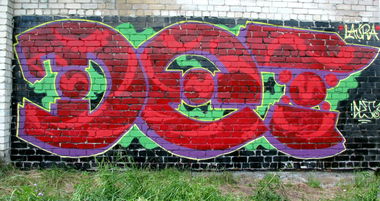 Graffiti Wall - Photo by DTR1 - Latvia (2014)