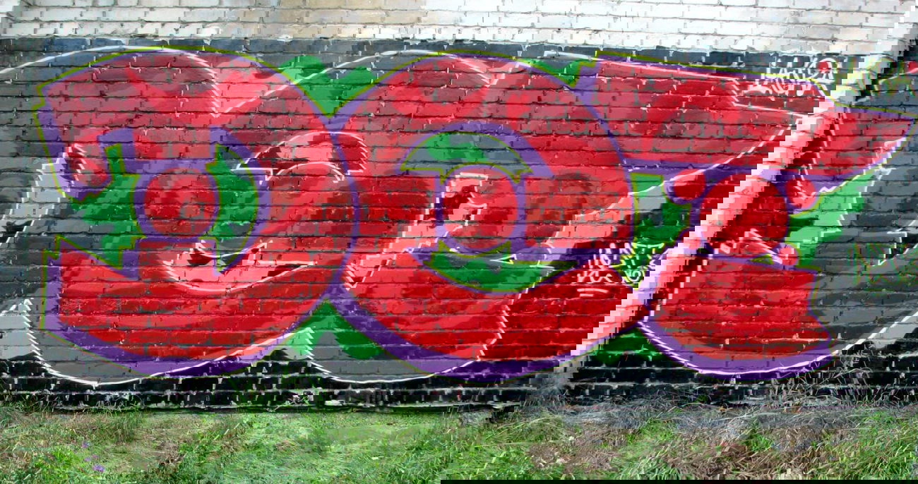 Graffiti Wall - Photo by DTR1 - Latvia (2014)