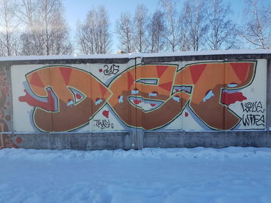 Graffiti Wall - Photo by DTR1 (2016)