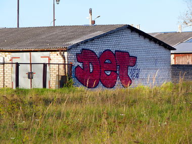 Graffiti Wall - Photo by DTR1 - latvia (2014)