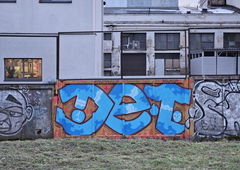 Graffiti Wall - Photo by DTR1 - latvia, trainline (2023)