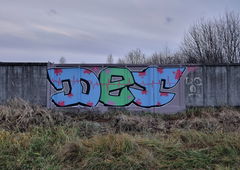 Graffiti Wall - Photo by DTR1 - graffitilatvia, latvia, trainline (2021)