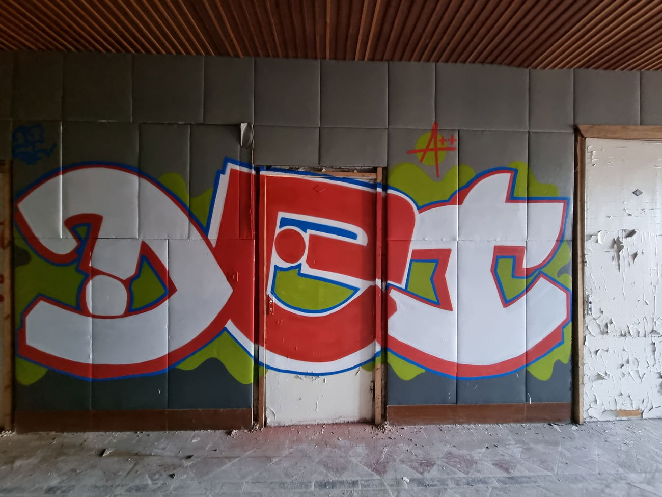 Graffiti Wall - Photo by DTR1 - Latvia, graffitilatvia, abandoned (2022)