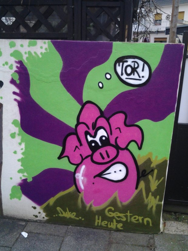 Graffiti Wall in Brühl - Photo by DUKE1823 (2013)