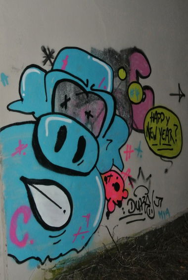Graffiti Wall in Brühl - Photo by DUKE1823