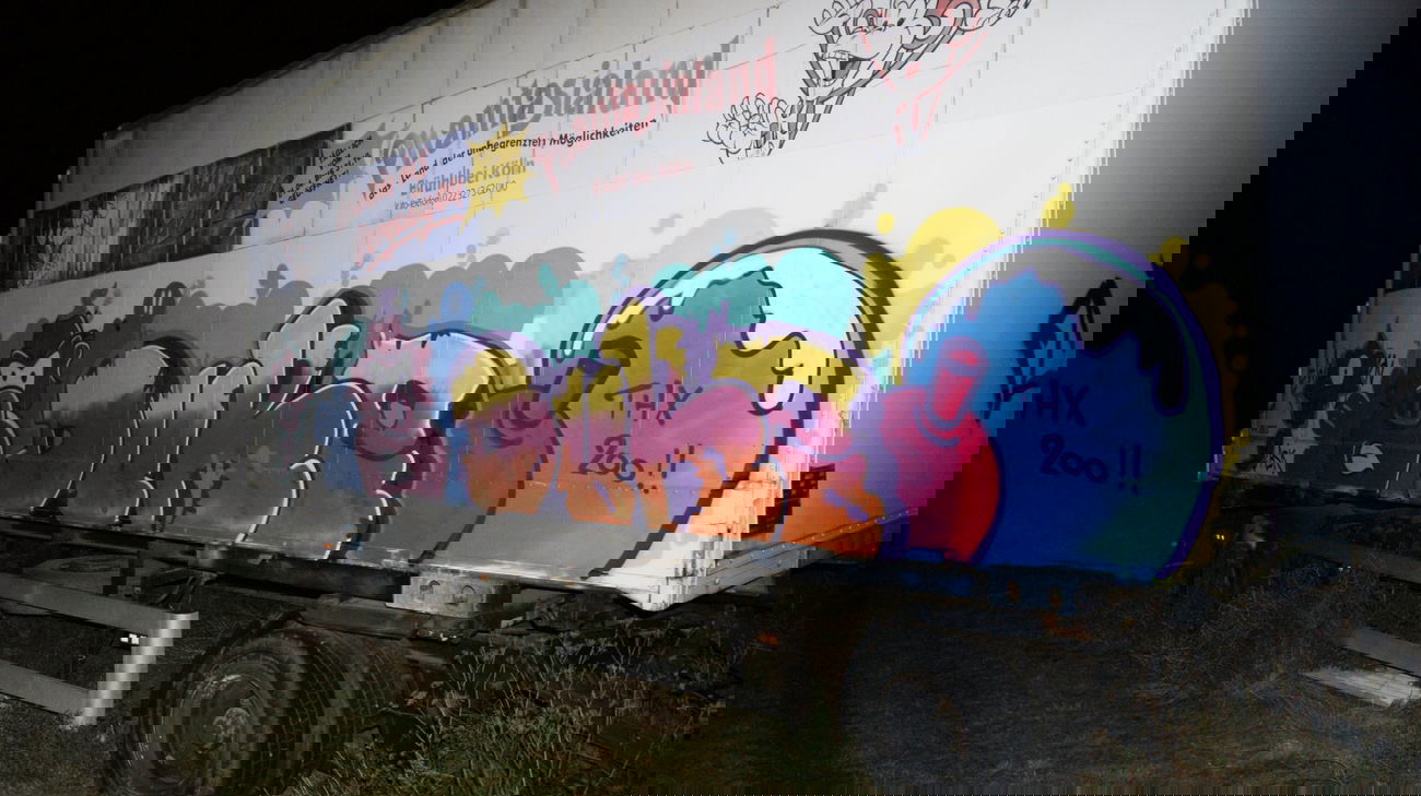 Graffiti Wall in Des Moines - Photo by DUKE1823 - DUKE, Phanta, DRIP (2014)