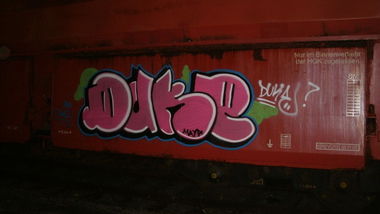 Graffiti Wall in Des Moines - Photo by DUKE1823 - DUKE (2014)