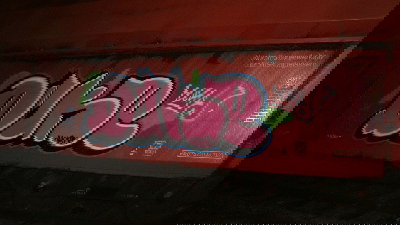 Graffiti Wall in Des Moines - Photo by DUKE1823 - DUKE (2014)