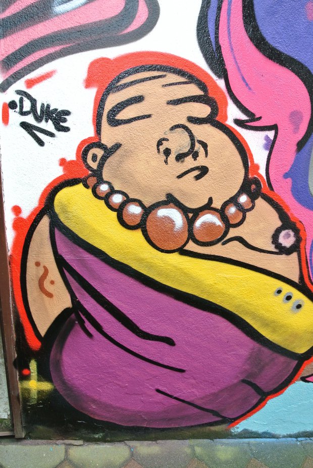 Graffiti Wall in Des Moines - Photo by DUKE1823 - DUKE