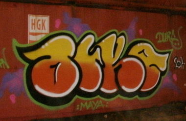 Graffiti Wall in Des Moines - Photo by DUKE1823 - Duke