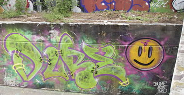 Graffiti Wall in Brühl - Photo by DUKE1823 - Duke, Bonn, Köln (2014)