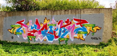 Graffiti Wall - Photo by DVOIKA