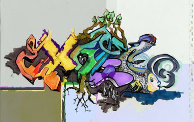 Graffiti Wall - Photo by DVOIKA