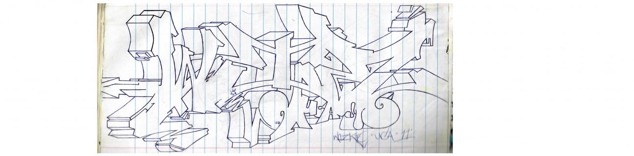 Graffiti Sketch - Photo by DaInfamous009 (2011)